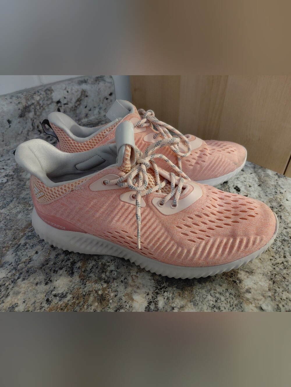 adidas Alphabounce Women’s Pink Athletic Sneakers Shoes